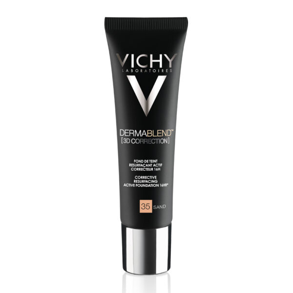 VICHY DERMABLEND 3D FOND DE TEN CORECTOR TEN GRAS CU TENDINTA ACNEICA NUANTA 35 SAND