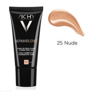 VICHY DERMABLEND FOND DE TEN CORECTOR FLUID REZISTENTA 16H NUANTA 25 NUDE