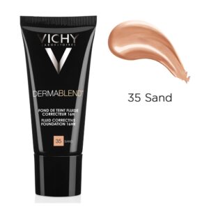 VICHY DERMABLEND FOND DE TEN CORECTOR FLUID REZISTENTA 16H SPF 35 TEN NORMAL / USCAT NUANTA 35 SAND X 30 ML