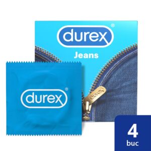 DUREX JEANS PREZERVATIVE 4 BUCATI