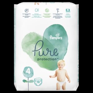 PAMPERS PURE 9-14KG SCUTECE 19 BUCATI MARIMEA 4