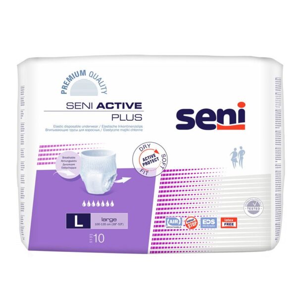 SENI ACTIVE PLUS LARGE 10BUC