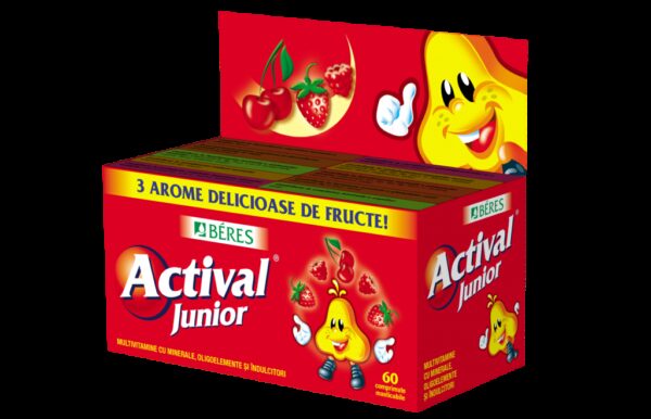 BERES ACTIVAL JUNIOR 60 COMPRIMATE MASTICABILE