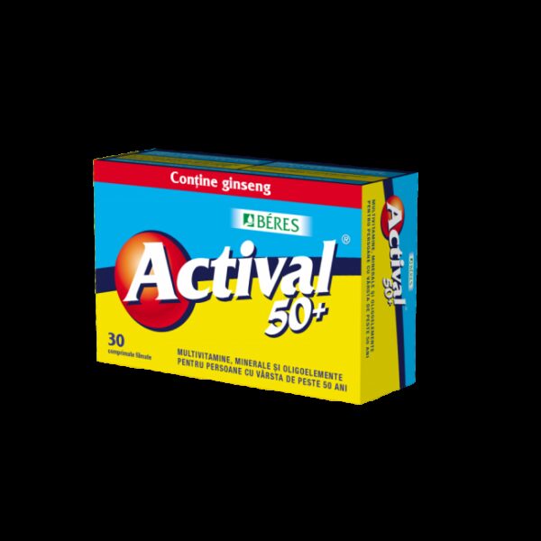 BERES ACTIVAL 50+ 30 COMPRIMATE FILM