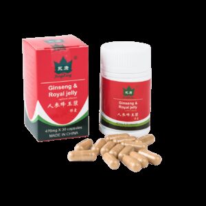 GINSENG + ROYAL JELLY 400MG X 30 CAPSULE