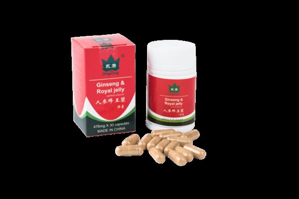 GINSENG + ROYAL JELLY 400MG X 30 CAPSULE