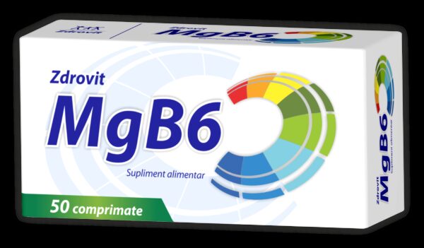 ZDROVIT MANGEZIU + VIT B6 50 COMPRIMATE