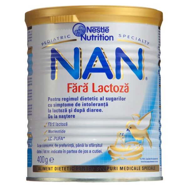 NESTLE LAPTE PRAF NAN FARA LACTOZA 400G