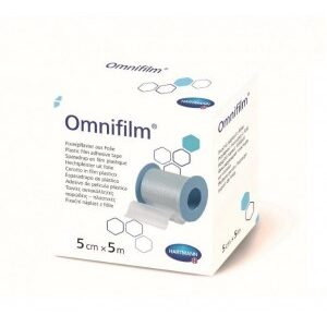 HARTMANN OMNIFILM PLASTURE ROLA SUPORT FOLIE 5CM X 5M X 1BUC