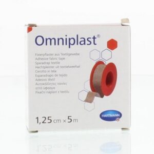 HARTMANN OMNIPLAST PLASTURE ROLA SUPORT TEXTIL 1.25CM X 5M X 1BUC