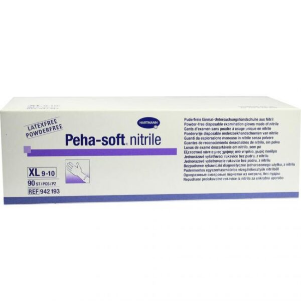 HARTMANN PEHA-SOFT MANUSI EXAMINARE NITRIL NEPUDRATE MARIME XL 90BUC