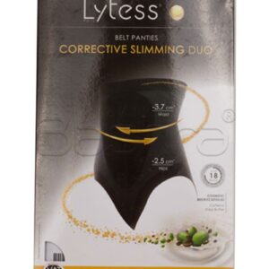 LYTESS 044 CHILOT CORECTOR CU TALIE INALTA PENTRU ABDOMEN BLACK MARIME XXL