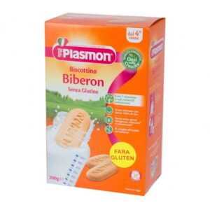 PLASMON BISCUITI PENTRU BIBERON FARA GLUTEN 4LUNI+ 200G