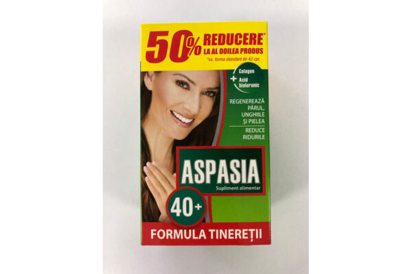 ZDROVIT ASPASIA 40+ 42 COMPRIMATE 1+1 50% GRATIS DIN AL 2-LEA PRODUS