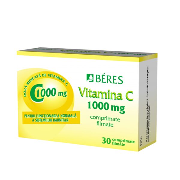 BERES VITAMINA C 1000MG X 30 COMPRIMATE FILMATE