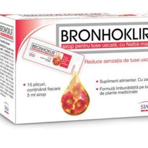 BRONHOKLIR TUSE SEACA SIROP 15PLICURI X 5ML