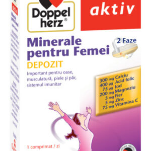 DOPPELHERZ AKTIV MINERALE PENTRU FEMEI 30 COMPRIMATE