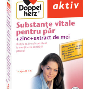 DOPPELHERZ AKTIV SUBSTANTE VITALE PENTRU PAR 30 CAPSULE