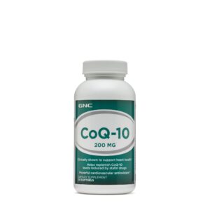 GNC COENZIMA Q-10 200MG X 30 CAPSULE GELATINOASE