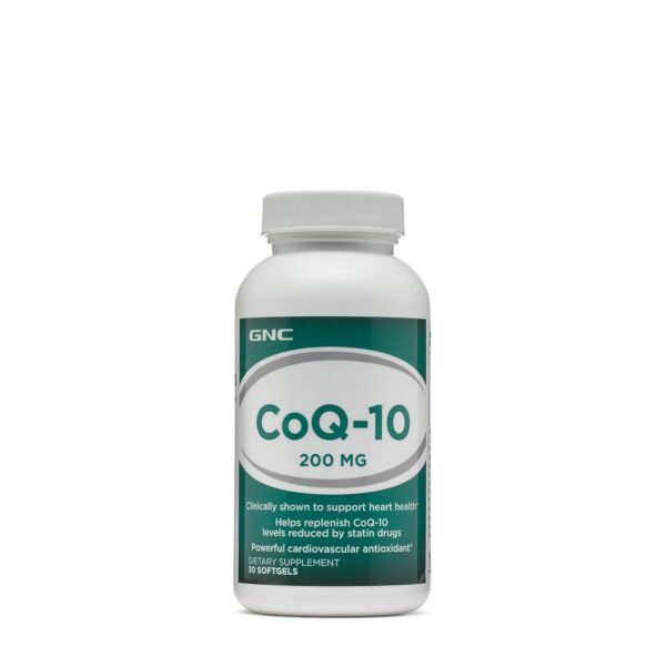 GNC COENZIMA Q-10 200MG X 30 CAPSULE GELATINOASE