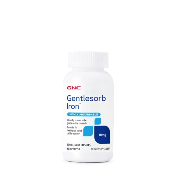 GNC FIER CU ABSORBTIE USOARA 18MG X 90 CAPSULE