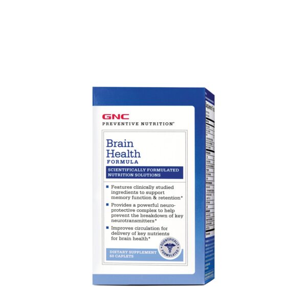 GNC BRAIN HEALTH FORMULA 60 TABLETE