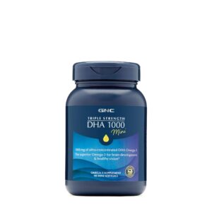 GNC TRIPLE STRENGTH DHA 1000MG 90 CAPSULE