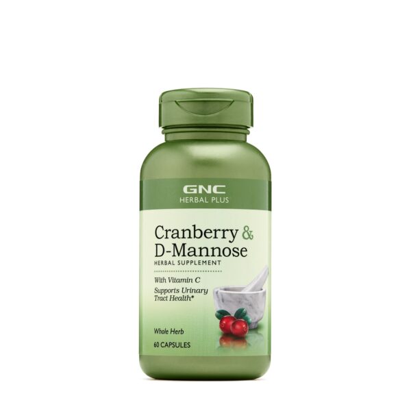 GNC CRANBERRY & D-MANNOSE 60 CAPSULE