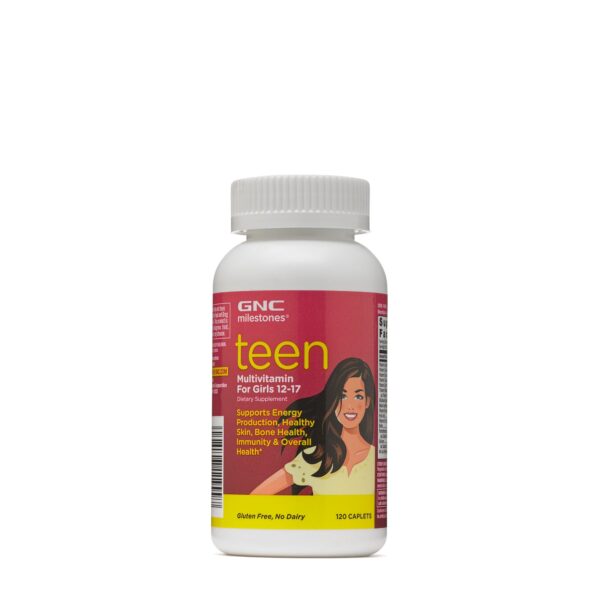 GNC TEEN MULTIVITAMINE FETE 12-17 ANI 120 TABLETE