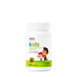 GNC KIDS MULTIVITAMINE COPII 2-12 ANI 60 TABLETE MASTICABILE