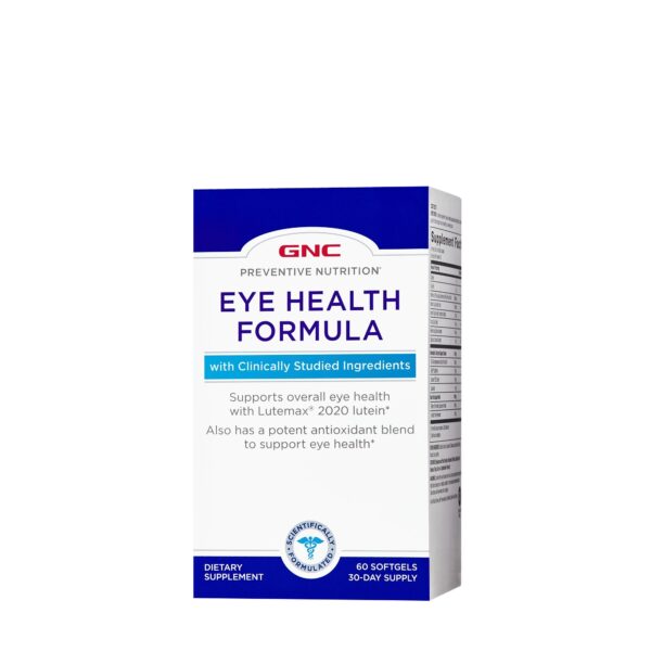 GNC EYE HEALTH FORMULA 60 CAPSULE MOI