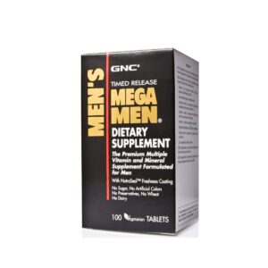 GNC MEGA MEN TIMED RELEASED 100 TABLETE