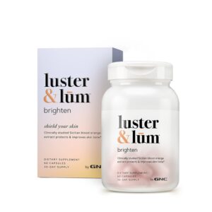 GNC LUSTER LUM BRIGHTEN 60 CAPSULE