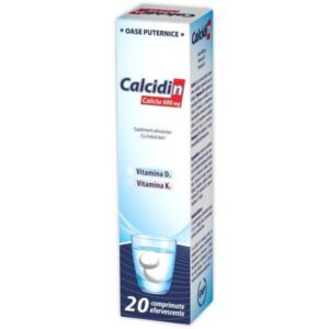 ZDROVIT CALCIDIN 20 COMPRIMATE EFERVESCENTE