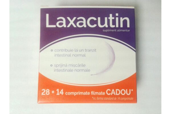 ZDROVIT LAXACUTIN 28 + 14 COMPRIMATE FILMATE CADOU