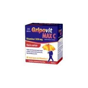 ZDROVIT GRIPOVIT MAX C FARA ZAHAR 10 PLICURI