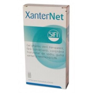 XANTERNET GEL OFTALMIC 10MONODOZE X 0.4ML