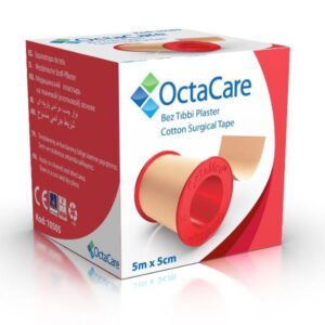 OCTACARE BANDA ADEZIVA PE SUPORT TEXTIL 5M X 5CM