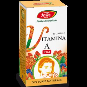 FARES VITAMINA A NATURALA 30 CAPSULE