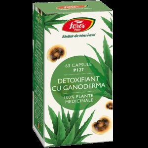 FARES DETOXIFIANT CU GANODERMA 63 CAPSULE