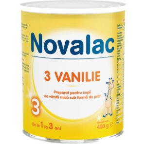 NOVALAC 3 LAPTE PRAF VANILIE 400G