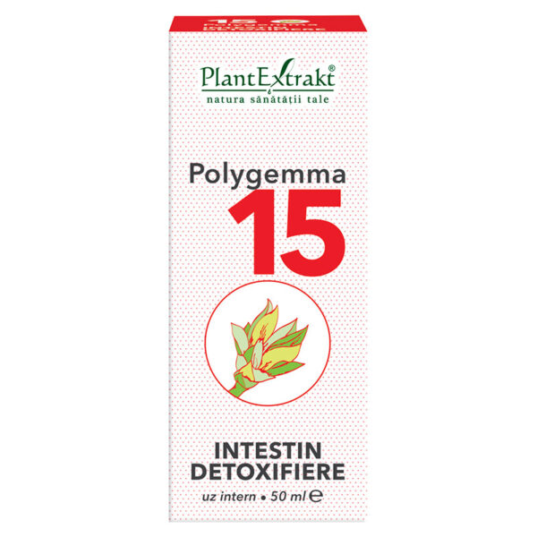 POLYGEMMA 15 INTESTIN DETOXIFIERE 50ML