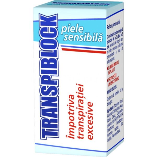 TRANSPIBLOCK PIELE SENSIBILA 25ML