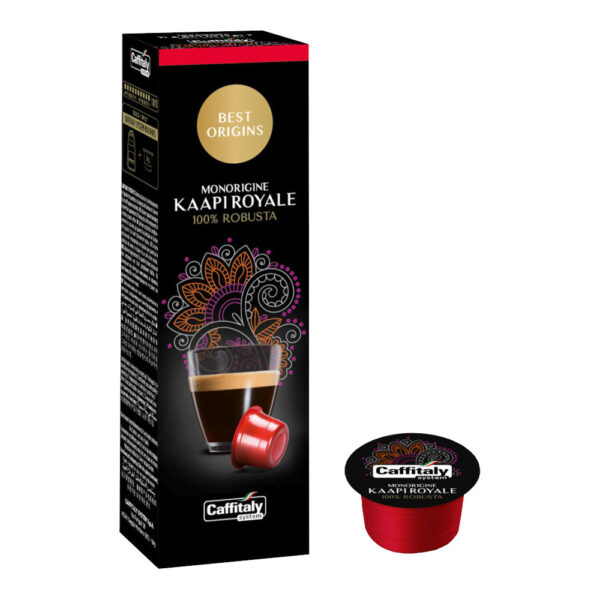 Capsule Caffitaly Best Origins Kaapi Royale, 10 Capsule/Cutie