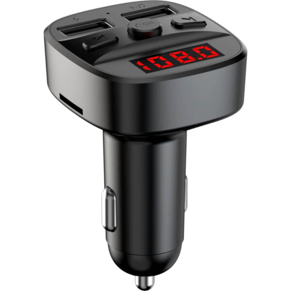 Modulator FM Serioux ABFM60, Bluetooth, USB, Negru